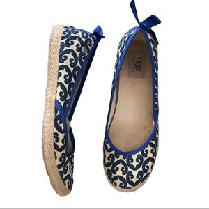 ugg canvas flats